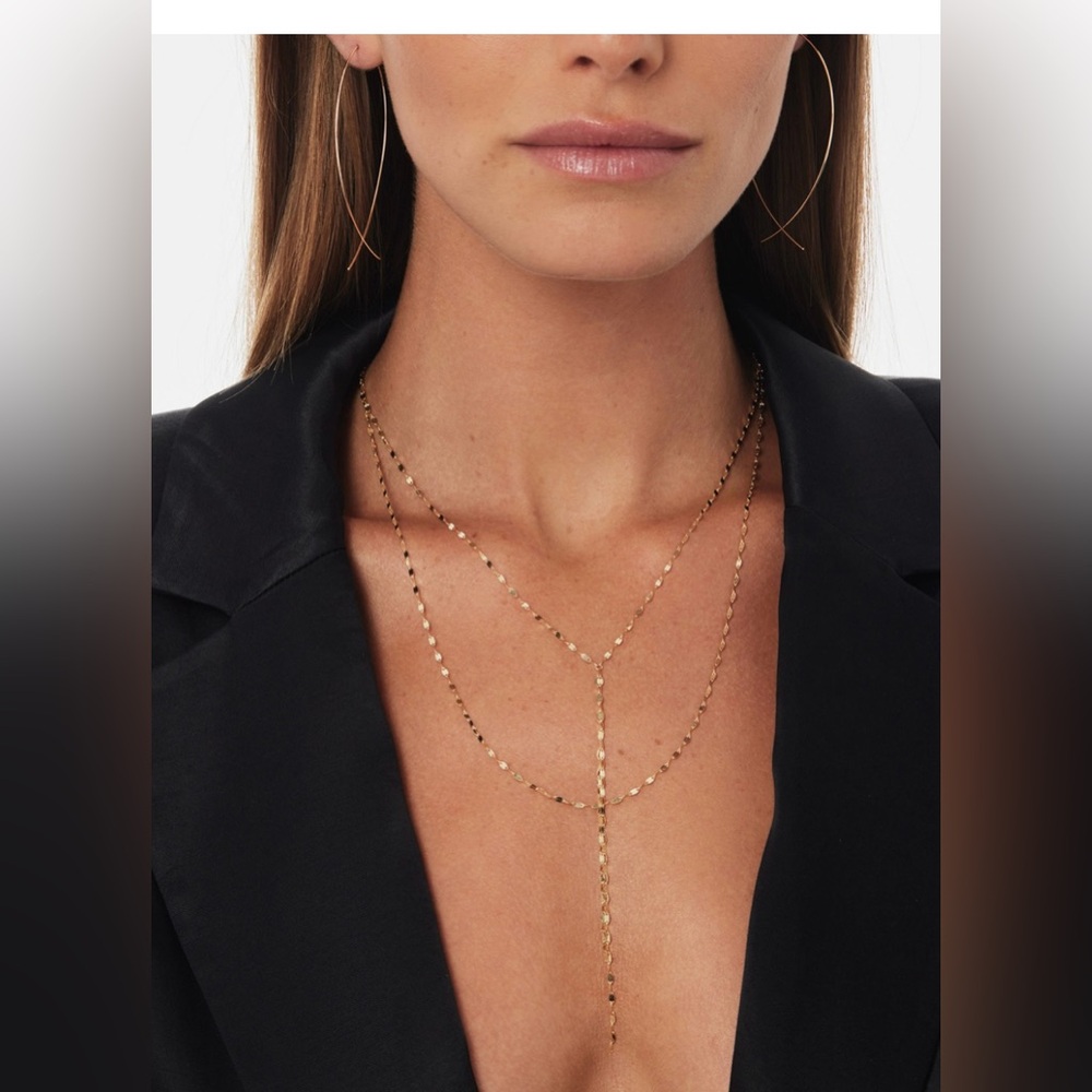 Lana 14k Gold Blake Lariat Necklace